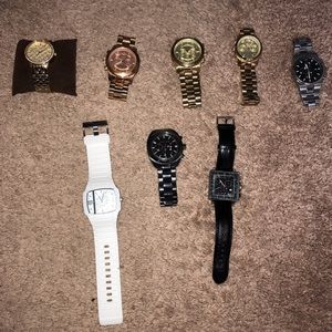 8 watch bundle! Michael Kors! OFFERS ACCEPTED!